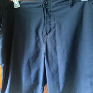 Champion Men's Dark Navy Flat Front Shorts